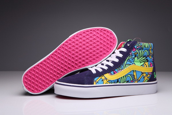 Vans High Top Shoes Women--477